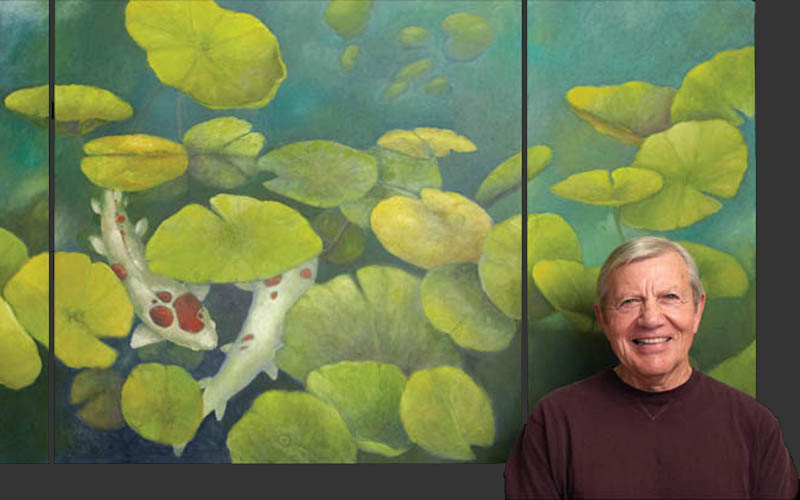 Elliott Ciampi master Koi Painter