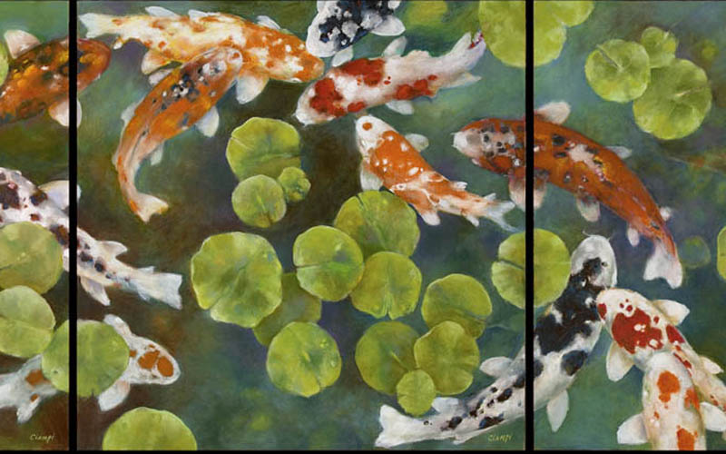 Koi painting #